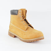 Mens Timberland Premium 6 Inch 10061 Wheat Brown Leather Lace Up Walking Boots